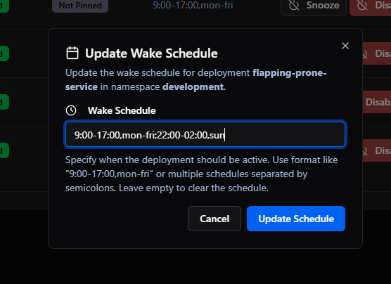 KubeNidra Update Schedule